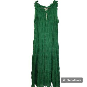 Max Studio Emerald Green Sleeveless Maxi Dress